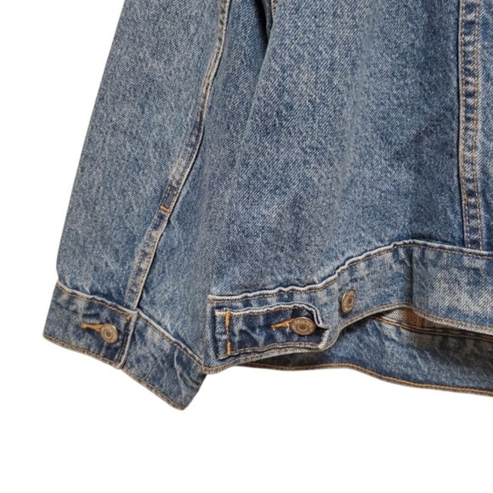 NWT Denim Jacket Old Navy Relaxed Classic XXL Birdie - Picture 4 of 14